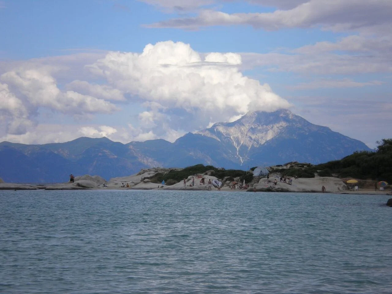Kavourotripes beach in Sithonia